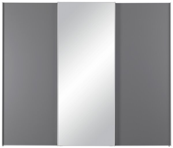 ŠAT. SKRIŇA S POSUV. DVERAMI, tmavosivá, 280/240/68 cm Moderano - Skrine