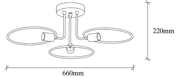 ASIR Luster CIRCLE - 1341 čierny