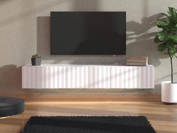 NÍZKA KOMODA, biela, 192/31,5/42 cm Xora - TV nábytok