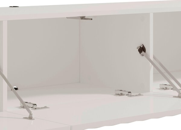NÍZKA KOMODA, biela, 192/31,5/42 cm Xora - TV nábytok
