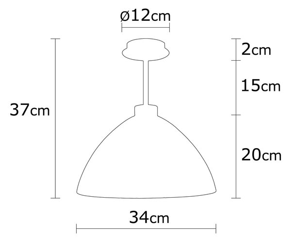 ASIR Luster BERGAMA - N-146 zlatý