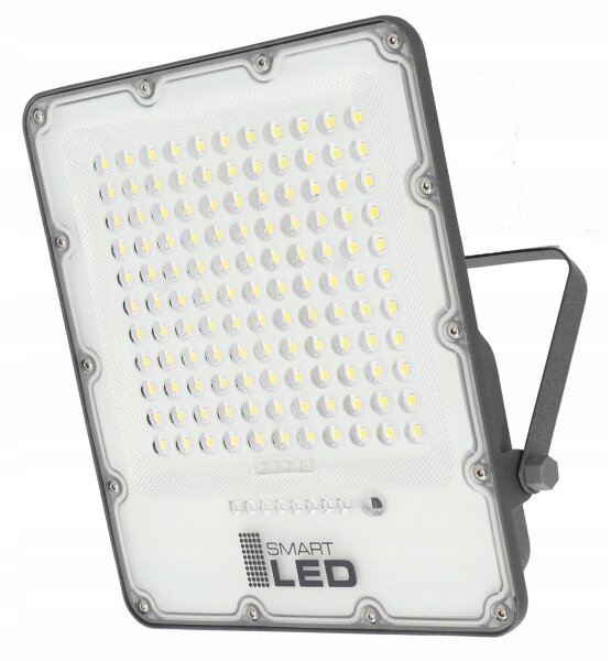 LED stmievateľný solárny reflektor LED/150W/3,2V 5000K 15000 mAh IP65 čierny + diaľkové ovládanie