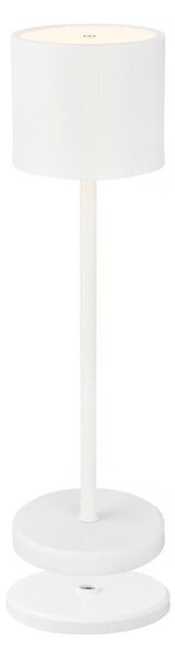 Briloner 7521016 - LED stmievateľná stolová lampa SIGO 2,5W/5V IP44 2600 mAh biela