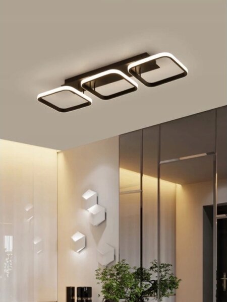 LED stropné svietidlo LED/33W/230V čierne