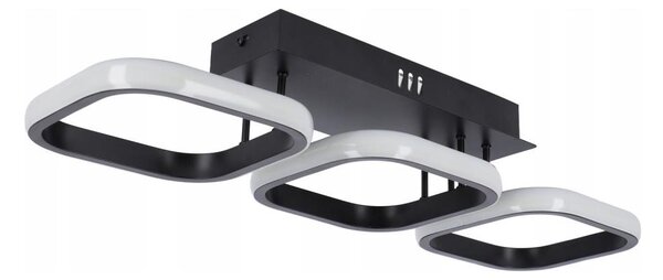 LED stropné svietidlo LED/33W/230V čierne