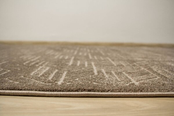 Koberec Teno F0282 hnedý, geometrický / kocky