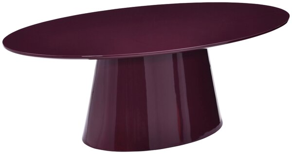 KONFERENČNÝ STOLÍK, bordová, kompozitné drevo, 110/60/40 cm MID.YOU - Stolíky do obývačky, Online Only