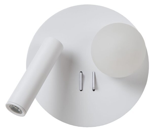 Lucide L772860231 LED bodové nástenné svietidlo MATIZ | 3,7W integrovaný LED zdroj | 200lm | 3000K