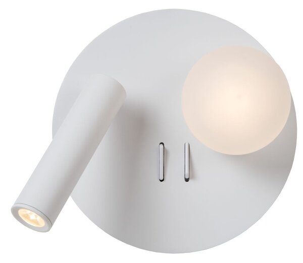 Lucide L772860231 LED bodové nástenné svietidlo MATIZ | 3,7W integrovaný LED zdroj | 200lm | 3000K