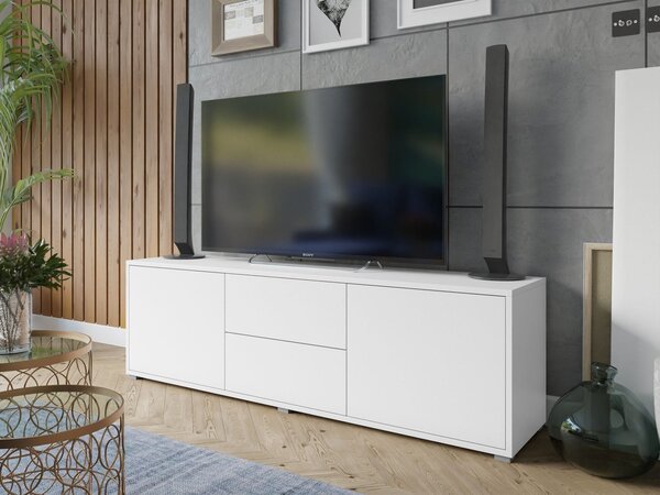 Mirjan24 TV skrinka Alekto 2D2SZ AK09, Farby: biela 5903211188220