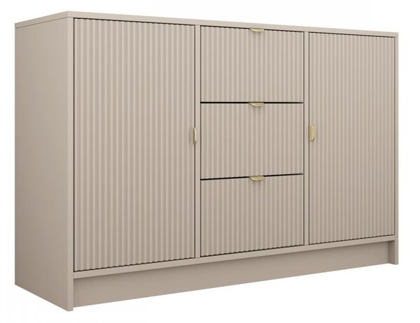 Mirjan24 Komoda Razimo 2D3SZ, Farby: Biely velvet 5903211293979