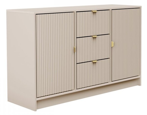 Mirjan24 Komoda Razimo 2D3SZ, Farby: Biely velvet 5903211293979
