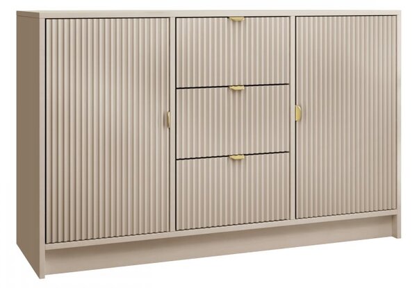 Mirjan24 Komoda Razimo 2D3SZ, Farby: Biely velvet 5903211293979