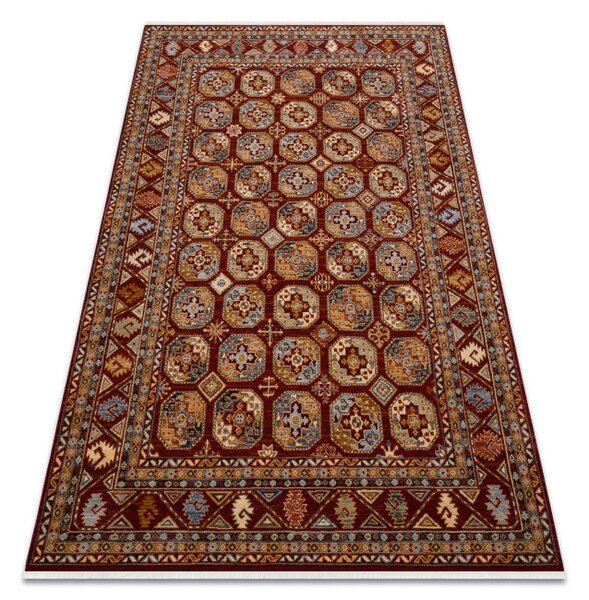 Koberec KESHAN Ornament, strapce 7874/53588 bordový