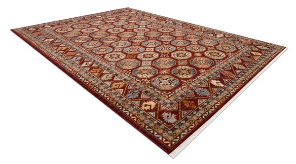 Koberec KESHAN Ornament, strapce 7874/53588 bordový