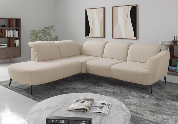 ROHOVÁ SEDAČKA, textil, krémová Sit & More - Sedačky, Online Only