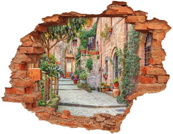 Fototapeta diera na stenu 3D Talianskej ulice nd-c-103871100