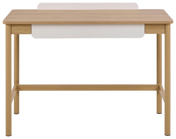 PÍSACÍ STÔL, biela, farba duba, 110/50/75 cm MID.YOU - Online Only kancelárie, Online Only