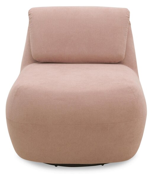 KRESLO, textil, ružová MID.YOU - Online Only obývacie izby, Online Only