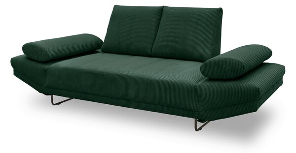 ROZKLADACIA POHOVKA, textil, tmavozelená MID.YOU - Sedačky, Online Only