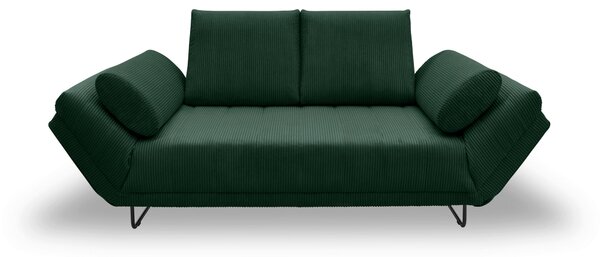 ROZKLADACIA POHOVKA, textil, tmavozelená MID.YOU - Sedačky, Online Only