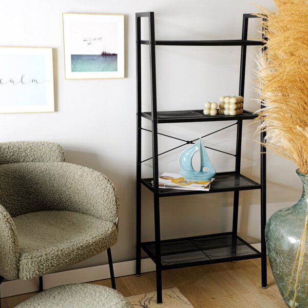 Regál MALMI čierny ALL 832241