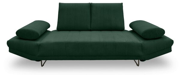 ROZKLADACIA POHOVKA, textil, tmavozelená MID.YOU - Sedačky, Online Only