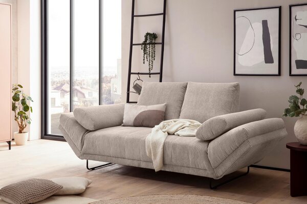 ROZKLADACIA POHOVKA, textil, taupe MID.YOU - Sedačky, Online Only