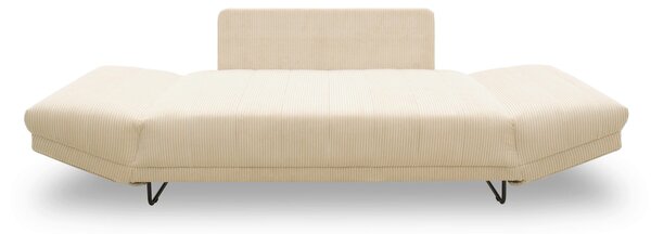 ROZKLADACIA POHOVKA, textil, krémová MID.YOU - Sedačky, Online Only