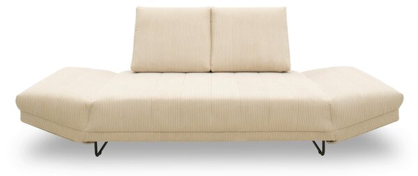 ROZKLADACIA POHOVKA, textil, krémová MID.YOU - Sedačky, Online Only