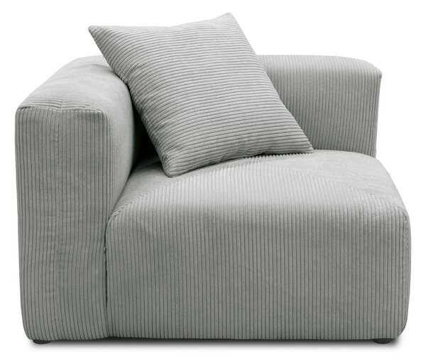 DIEL POHOVKY, textil, svetlosivá MID.YOU - Sedačky, Online Only