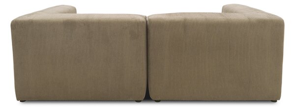 DVOJMIESTNA POHOVKA, textil, bahenná hnedá MID.YOU - Sedačky, Online Only
