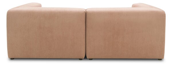 DVOJMIESTNA POHOVKA, textil, ružová, ružové zlato MID.YOU - Sedačky, Online Only