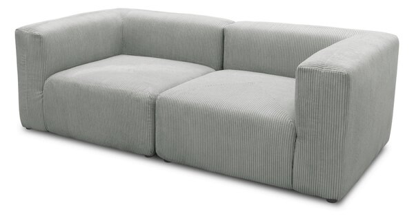 DVOJMIESTNA POHOVKA, textil, svetlosivá MID.YOU - Sedačky, Online Only