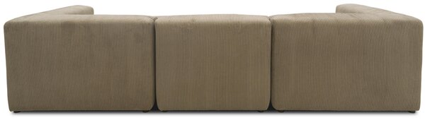 TROJMIESTNA POHOVKA, textil, bahenná hnedá MID.YOU - Sedačky, Online Only