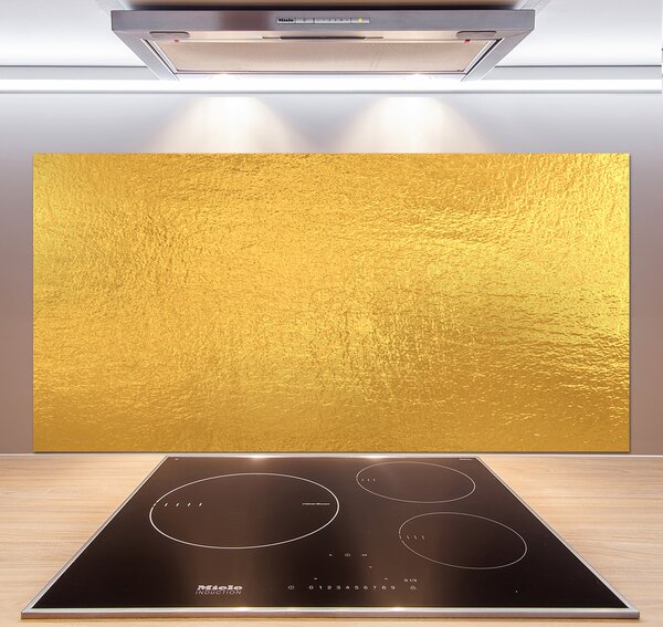 Panel do kuchyne Zlatá fólia pozadia