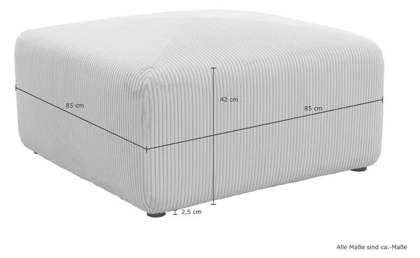 TABURETKA, textil, 85/42/85 cm MID.YOU - Online Only obývacie izby, Online Only