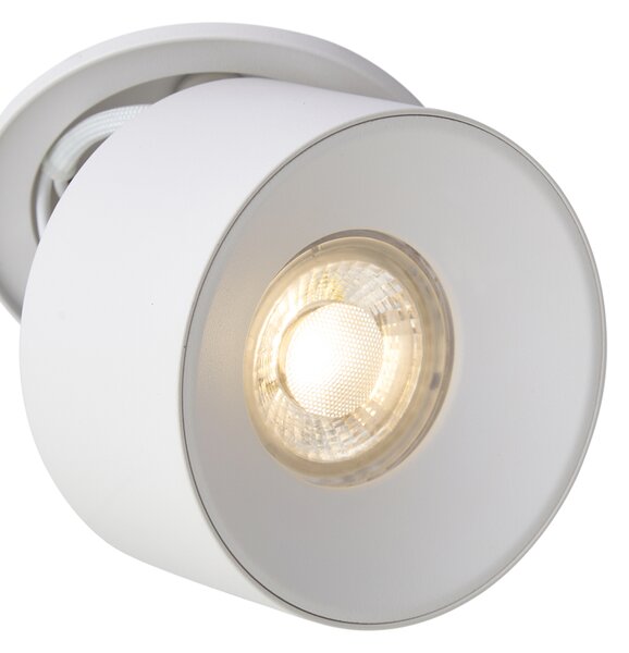 Moderné zapustené bodové svietidlo biele GU10 50mm - Echo