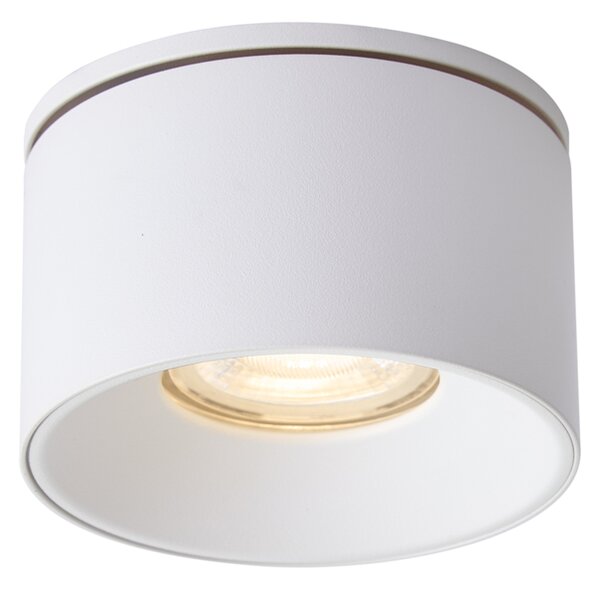 Moderné zapustené bodové svietidlo biele GU10 50mm - Echo