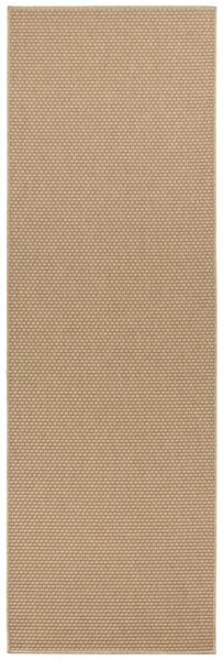 BT Carpet , Behúň Nature 104271 Beige – na von aj na doma, 80x250, béžová, chodba / predsieň