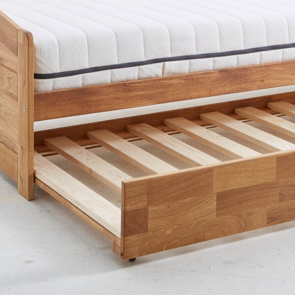 POSTEĽ S VÝSUVNÝM LÔŽKOM, 90/200 cm farba duba Livetastic - Detské izby, Online Only