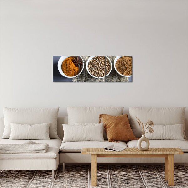 Obraz korenia (s hodinami) (90x30 cm)