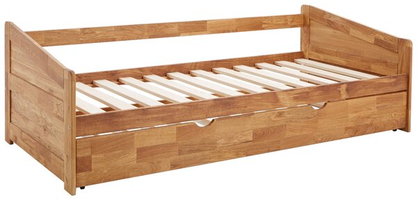 POSTEĽ S VÝSUVNÝM LÔŽKOM, 90/200 cm farba duba Livetastic - Detské izby, Online Only
