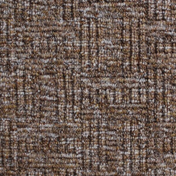Spoltex , Koberec metráž Optik 15 Hnedý, na mieru, šíře 4m,5m, hnedá, filc, chodba / predsieň