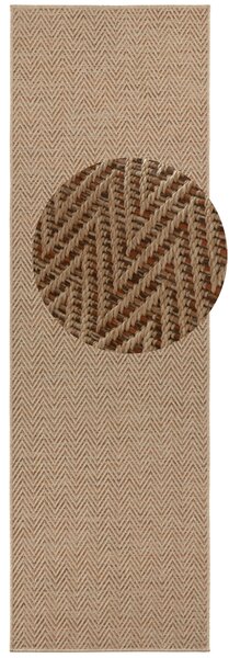 BT Carpet, Behúň Nature 104267 Beige / Terra – na von aj na doma, 80x150, oranžová, chodba / predsieň