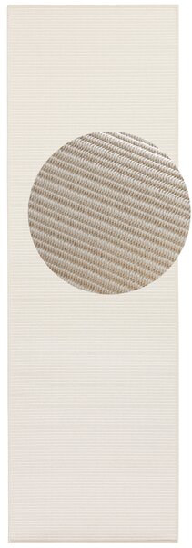 BT Carpet, Behúň Nature 103531 Cream White – na von aj na doma, 80x150, biela, chodba / predsieň
