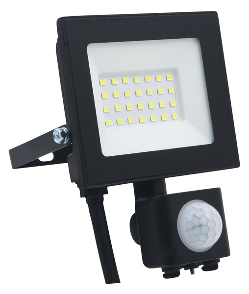 LED reflektor 20W - halogén s pohybovým a súmrakovým senzorom - 1800 lm, 4000K