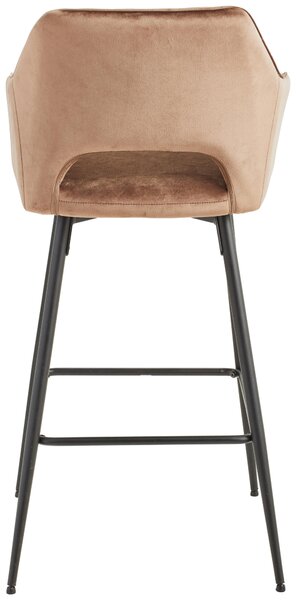 BAROVÁ STOLIČKA, čierna, taupe MID.YOU - Barový nábytok, Online Only