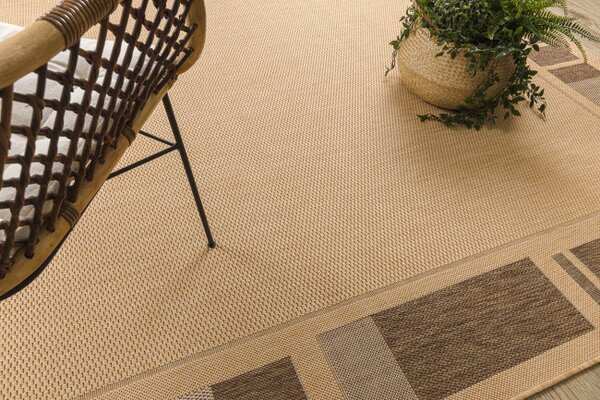 Koberec SIZAL FLOORLUX 20195 mais / coffee