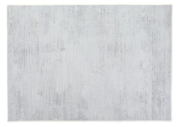 KOB-L3125, Moderný kusový koberec 160x230, sivý, so vzorom